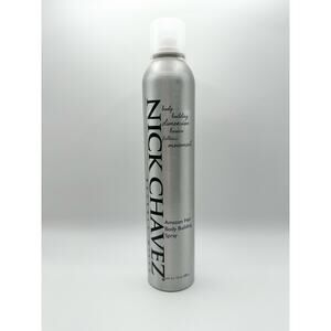 Nick Chavez Silver Bottle Amazon Hair Body Building Styling Spray 10oz 60% Full